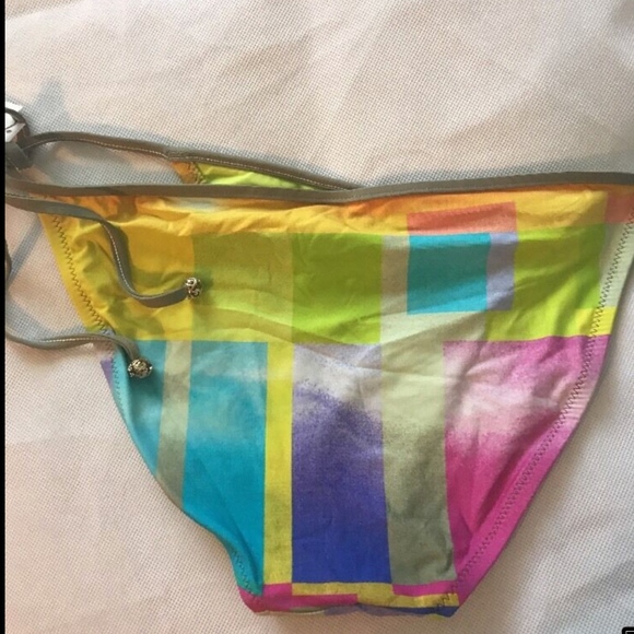 NWT! Trina Turk 'Crystal Cove' Tie-String Bikini Bottom [SZ 10 ]‎ - Picture 4 of 10